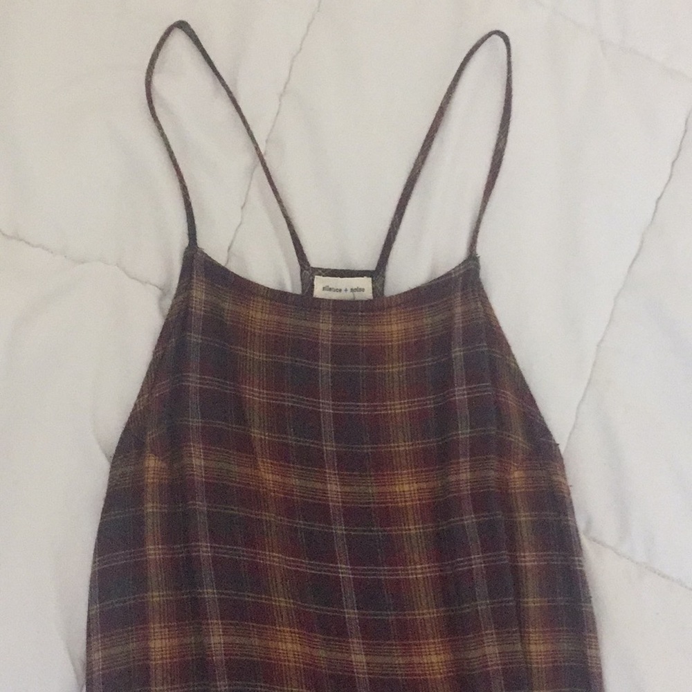 Urban Outfitters Plaid Midi-Dress